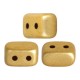 Les perles par Puca® Ios Perlen Light gold mat 00030/01710